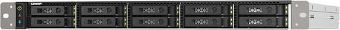 QNAP TS-h1090FU-7302P-128G-US 10 Bay Dual-Processor 1U rackmount U.2/U.3 NVMe All-Flash NAS Built for Latency-Sensitive File Servers, virtualized workloads, Data Centers, and 4K/8K Streams in Saudi Arabia