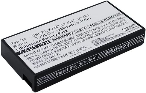 بطارية وحدة تحكم RAID الرقمية في Synergy ، متوافقة مع Dell PowerEdge R515 RAID Controller ، (LI-ION ، 3.7V ، 1000mAh) سعة عالية للغاية ، استبدال Dell 0NU209 بطارية in Saudi Arabia