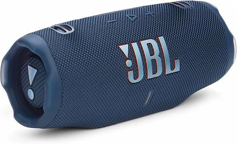 Charge 6 Portable Bluetooth Speaker | IP68 Waterproof, DustProof, and DropProof, Outdoor Wireless Audio | 28Hrs Playtime Megen Hardshell Protection Case (Blue) in Saudi Arabia