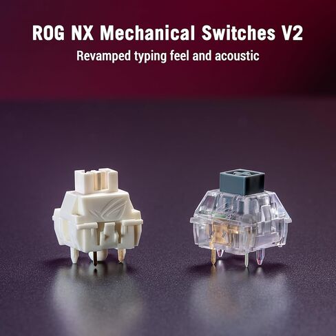 ROG Strix Scope II × 100 ٪ لوحة مفاتيح ألعاب ، ومفاتيح ميكانيكية للثلوج NX V2 القابلة للتبديل مسبقًا ، وأجهزة التحكم متعددة الوظائف ، وكبسولات Doubleshot PBT ، ورغوة رطبة السيليكون ، وراحة معصم in Saudi Arabia