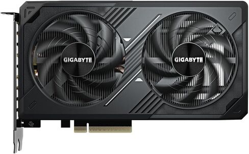 Gigabyte Geforce RTX 5060 Windforce OC 8G Card-Card-8GB GDDR7 ، 128bit ، PCI-E.0 ، 2512 MHz Core ، 3 X Displayport ، 1 X HDMI ، GV-N5060WF2OC-8GD in Saudi Arabia