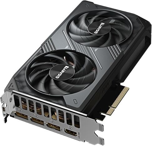 Gigabyte Geforce RTX 5060 Windforce OC 8G Card-Card-8GB GDDR7 ، 128bit ، PCI-E.0 ، 2512 MHz Core ، 3 X Displayport ، 1 X HDMI ، GV-N5060WF2OC-8GD in Saudi Arabia