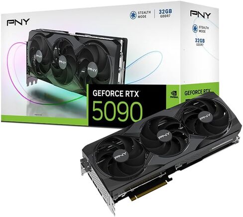 PNY GEFORCE RTX 5090 Triple Fan GPU in Saudi Arabia