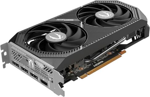 Zotac Gaming Geforce RTX 5050 Solo DLSS 4 8GB GDDR6 128-BIT 20 GBPS PCIE 5.0 GRASTS ، بطاقة SUPT COMPACT SFF ، ZT-B50500G-10L in Saudi Arabia
