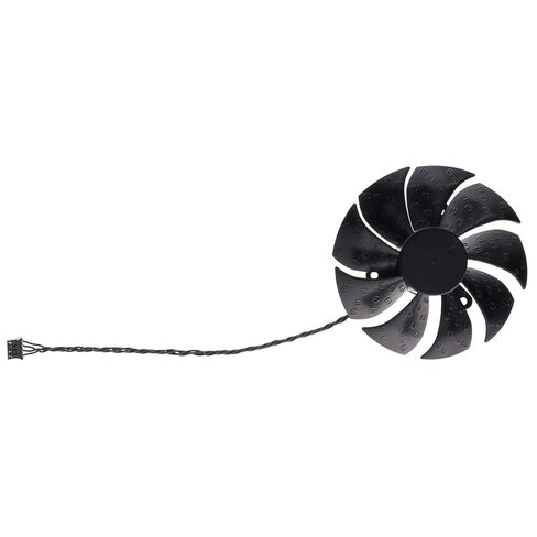 كابل الأوسط 15.5 سم مروحة تبريد بطاقة الرسومات لـ EVGA RTX 2070 2080 2080TI FTW3 PLD09220S12H in Kuwait