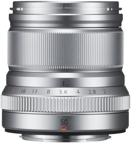 حزمة Fujifilm XF 50mm F/2 R WR (فضية) مع علبة العدسة + بطاقة ذاكرة 32 جيجابايت + 3PC MC Pro Filter Kit UV/CPL/F 46 + CAP Keeper + More in Saudi Arabia