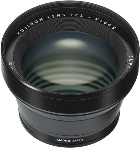 FUJIFILM TCL-X100 II Tele Conversion Lens (Black) Bundle with Soft Lens Case + 32GB Memory Card + Memory Card Wallet + USB Card Reader, SD/microSD in Saudi Arabia