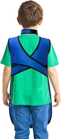 LVCHEN Lead Apron 0.5mmpb Xray with Thyroid Shield Collar Dental Lab Apron Lead Protection Lightweight Dentist x-ray Shield Adult in Kuwait