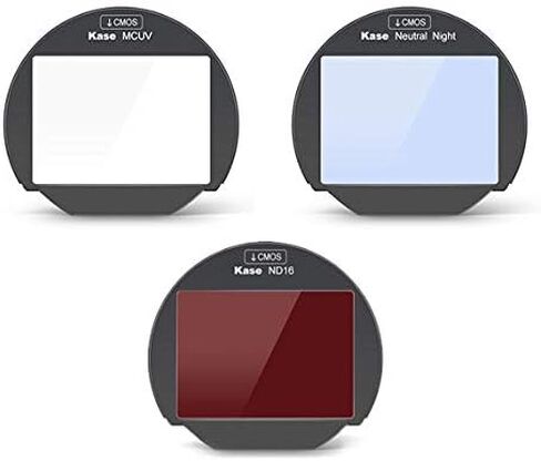 Kase Clip-in 3 Filter Kit ، Neutral Night ، UV ، ND16 4 Stop Concented for Fujifilm X-H1 ، X-T4 ، X-T3 ، X-T30 ، X-Pro3 Camera in Kuwait