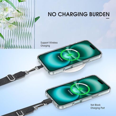 Cell Phone Lanyard 2 Pack-2×Adjustable Crossbody Strap,2×Letter Patches,Universal Neck Strap Compatible with Most Smartphones and Wallets Keys Travel Essentials Black/Gray(Letter A) in Saudi Arabia