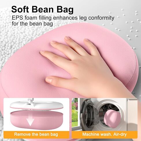 يقوم Bean-Draint Tablet Pillow Stand برفع ارتفاع الشاشة ، حامل قراءة خالي من اليدين ، مع وعاء للوجبات الخفيفة وقاعدة قابلة للفصل للسرير أو الأريكة ، متوافق مع Kindle و iPad و Ebok و Elebook و Tablet in Saudi Arabia