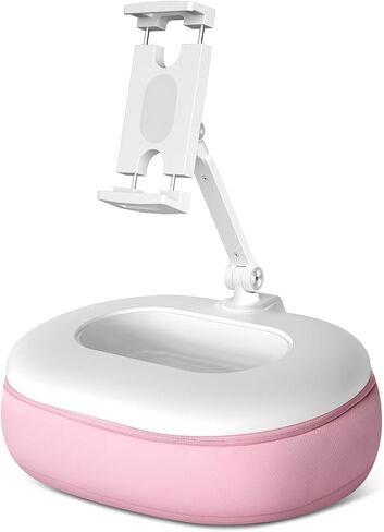 يقوم Bean-Draint Tablet Pillow Stand برفع ارتفاع الشاشة ، حامل قراءة خالي من اليدين ، مع وعاء للوجبات الخفيفة وقاعدة قابلة للفصل للسرير أو الأريكة ، متوافق مع Kindle و iPad و Ebok و Elebook و Tablet in Saudi Arabia