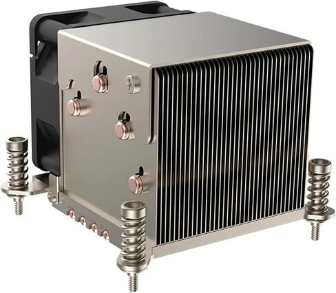 LGA1700-R64 2U Cooler 4 Heat Pipes 200W for LGA 1700 Radiator 78mm x 78mm Mounting Pitch Heat Sink LGA1700 in Saudi Arabia
