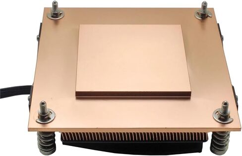 1U Server CPU Cooler 8015 التبريد المنفاخ مروحة الترتيب النحاسية لـ LGA 1150 1151 1155 1156 تبريد الكمبيوتر الصناعي in Saudi Arabia