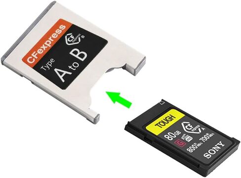 بطاقة Sintech CFexpress Type B nVME مع حافظة من الألومنيوم، متوافقة مع Nikon Z6 Z7 Z9 D6 D850، Canon R3 R5 in Kuwait