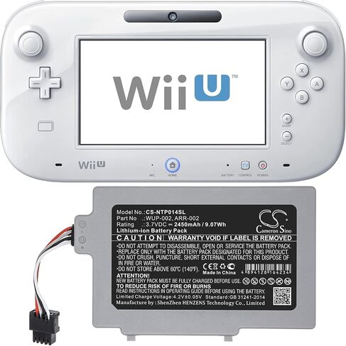 متوافق مع البطارية NIN ARR-002 ، WUP-002 8G ، 8G GAMEPAD in Saudi Arabia