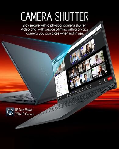 Dell Inspiron 15 Touchscreen Laptop-15.6 "عرض FHD ، Intel 10-Core I5-1334U (Beat I7-1250U) ، 32GB RAM ، 1TB PCIe SSD ، Windows 11 Pro ، Numeric Keypad ، Copilot ، WiFi 6 in Kuwait