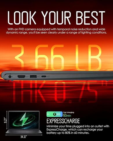 Dell Inspiron 15 Touchscreen Laptop-15.6 "عرض FHD ، Intel 10-Core I5-1334U (Beat I7-1250U) ، 32GB RAM ، 1TB PCIe SSD ، Windows 11 Pro ، Numeric Keypad ، Copilot ، WiFi 6 in Kuwait