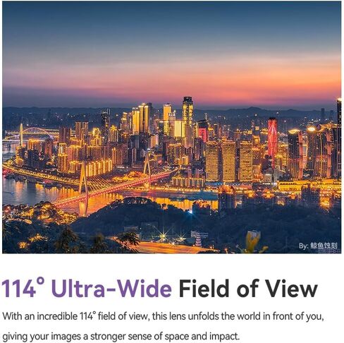 Ttartisan 14mm F2.8 عدسة الكاميرا الكاملة الكاميرا الكاملة العدسة الفتحة الكبيرة الزاوية العريضة لـ Sony E Mount Cameras A7 A7II A7III A7R A7RII A7RII A7RIV A7S A7SII A9 in Saudi Arabia