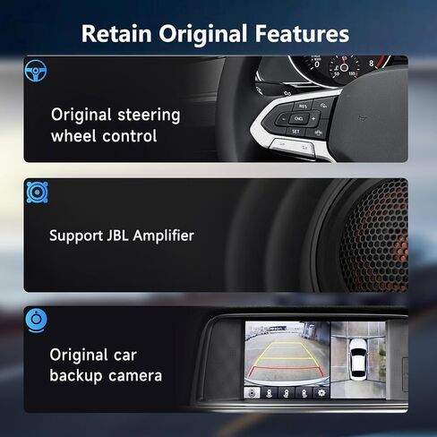 for Toyora Car Radio JBL Wiring Harness 16 Pin Adapter Compatible with Toyota Camry Corolla RAV4 Highlander Land Cruiser Prado Vios Yaris Sienna, Canbus, Steering Wheel Control in Saudi Arabia