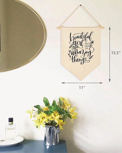 Twinkle Twinkle Little Star - Canvas Hanging Flag Banner Wall Sign Decor Gift for Baby Kids Boy Nursery Teen Room Front Door - Star Wars Quotes in Kuwait