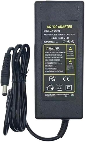 12V7A8A محول الطاقة 12V DC منظم الطاقة ، طاقة كبيرة لعرض LED (5A) in Saudi Arabia