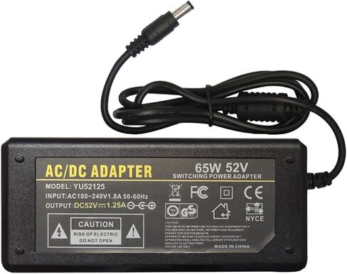 52V1.25A Power Adapter POE Switch Monitoring Power Supply 52V DC Regulated Power Supply in Saudi Arabia