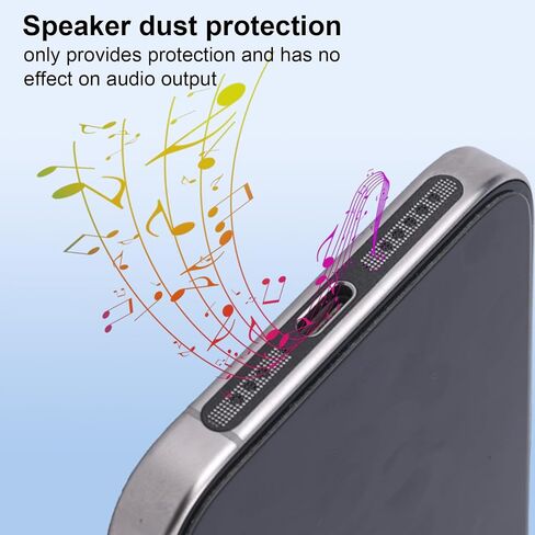 4pcs USB C Dust Plugs ، واقي شحن منفذ Type-C مع مكبر صوت يغطي ملحقات الهاتف لـ iPhone 15/16 15/16 (Plus/Pro/Pro Max) (أسود) in Saudi Arabia