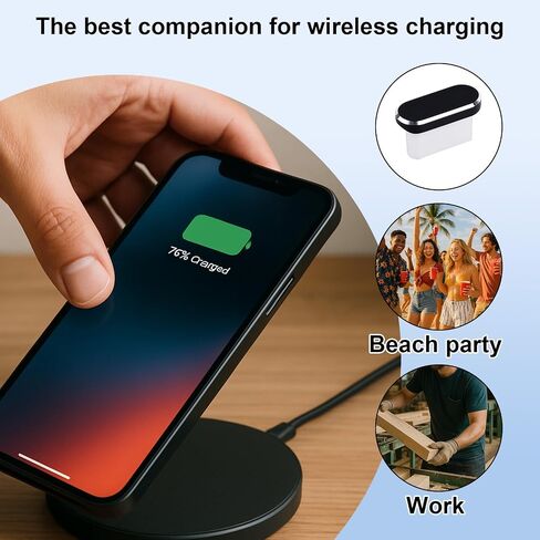 4pcs USB C Dust Plugs ، واقي شحن منفذ Type-C مع مكبر صوت يغطي ملحقات الهاتف لـ iPhone 15/16 15/16 (Plus/Pro/Pro Max) (أسود) in Saudi Arabia