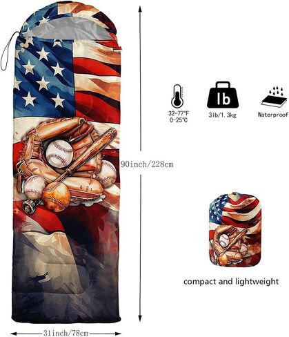 Kids Sleeping Bag for Boys Girls,Checkerboard Cat Print-Lightweight Warm Portable Outdoor Indoor-Waterproof Cold Weather Resistant Sleeping Bag for Camping Hiking in Kuwait