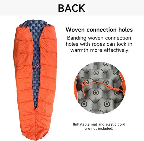 Top Quilt for Hammocks, Ultralight Sleeping Bag Topquilt, Warm Insulation Sleeping Quilt for Outdoor Hammock Camping in Kuwait