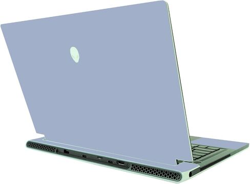 Mayyskins Skin متوافق مع Alienware X15 (2021) - رمادي الصلبة | غلاف الالتفاف الواقي ، الدائم ، والفريد من نوعه | من السهل تطبيق الأنماط وإزالتها وتغييرها | صنع في الولايات المتحدة in Kuwait