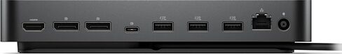 Dell Pro Dock WD25 Docking Station - USB-C with 100W Charging, Supports 4 Displays, 2X DP 1.4, HDMI 2.1, 6 USB Ports, 2.5GbE Ethernet, Durable Compact Design in Saudi Arabia