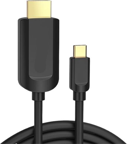1Pcs USB C HDMI Cable 4K 60hz Type C to HDMI Thunderbolt 3 Converter for USB Type-C HDMI Adapter(Alu-Alloy Shell CGS,1m) in Saudi Arabia