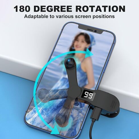 Auto Clicker for Smart Phone, Phone Screen Tapper for Phone Apps, Autoclicker Fast Click Simulation Finger Continuous Click for Gaming, Adjustable Speed Physical Clicker in Saudi Arabia