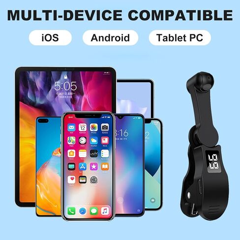 Auto Clicker for Smart Phone, Phone Screen Tapper for Phone Apps, Autoclicker Fast Click Simulation Finger Continuous Click for Gaming, Adjustable Speed Physical Clicker in Saudi Arabia