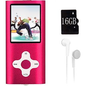 مشغل mp3 ، مشغل موسيقى مع مشغل موسيقى رقمي محمول بسعة 16 جيجابايت/سجل/صوت/صوتي/قارئ/كتاب إلكتروني/عارض صور/1.8 شاشة LCD in Kuwait