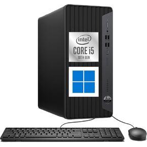 HP Gaming 600 G6 Tower PC Computer ، Intel Core I5-10500 حتى 4.50 GHz ، 16GB DDR4 RAM ، 512GB NVME SSD ، RGB Keyboard Mouse ، Windows 11 (READED) in Kuwait