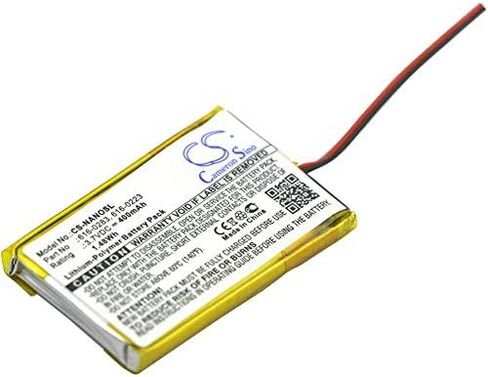 Cameron Sino Battery for iPod Nano 2GB ، iPod Nano 4GB ، iPod Nano MA004LL/A ، iPod Nano MA005LL/A ، iPod Nano MA099LL/A ، iPod Nano MA107LL/A 400MAH in Saudi Arabia
