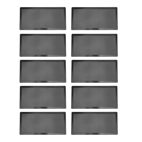 10pcs مروحة مروحة مروحة مروحة شبكة 120x240mm الإطار المغناطيسي PVC PC PC CASTER CASE CASE MESH MESH COVERS ، غطاء مرشح حالة الكمبيوتر الكمبيوتر in Saudi Arabia