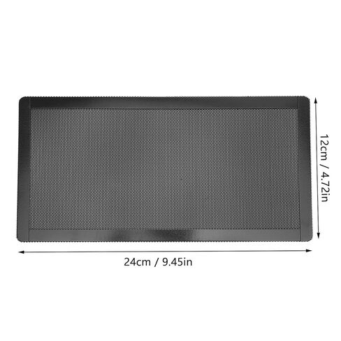 10pcs مروحة مروحة مروحة مروحة شبكة 120x240mm الإطار المغناطيسي PVC PC PC CASTER CASE CASE MESH MESH COVERS ، غطاء مرشح حالة الكمبيوتر الكمبيوتر in Saudi Arabia