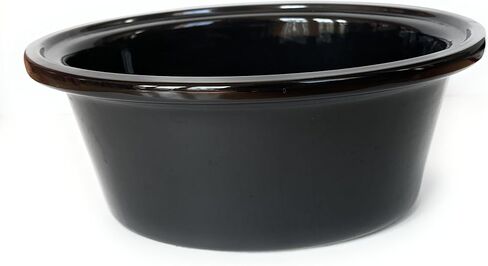 6qt إدراج طباخ بطيء ، متوافق مع نماذج طباخ بطيئة Crockpot SCCPv600-S-BR CPSCVO60LL-BP CPSCVC60LLS ، الأسود in Kuwait