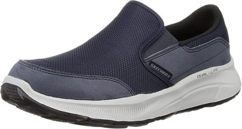 Skechers Men's Go Walk Max-athletic Air Mesh Slip on Walking Shoe Sneaker, Charcoal/Charcoal/Charcoal, 11 in Saudi Arabia