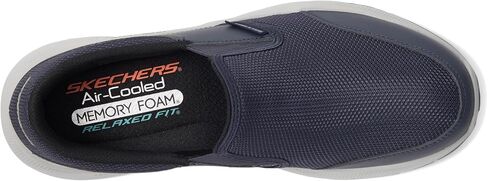 Skechers Men's Go Walk Max-athletic Air Mesh Slip on Walking Shoe Sneaker, Charcoal/Charcoal/Charcoal, 11 in Saudi Arabia
