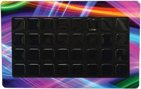MightySkins Skin Compatible with Elgato Stream Deck XL - Light Waves | Protective, Durable, and Unique Vinyl Decal wrap Cover | Easy to Apply, Remove, and Change Styles | Made in The USA in Saudi Arabia