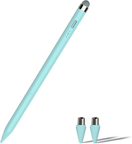 Dual-Tip Stylus Pen for Samsung Galaxy Tab A9+ Android &for iPad 10th&9th Tablets Pencil (Black) in Saudi Arabia