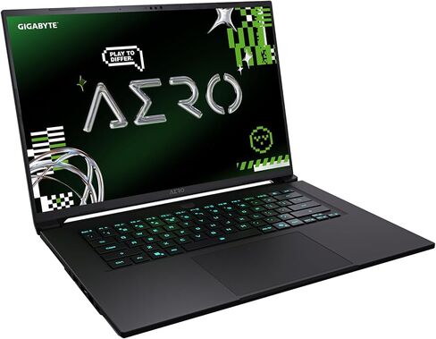 GIGABYTE AERO X16, Copilot+ PC - 165Hz 2560x1600 WQXGA - Manufactured by NVIDIA GeForce RTX 5070 - AMD Ryzen AI 9 HX 370-1TB SSD with 32GB DDR5 RAM - Windows 11 Home - Space Gray - 2WHA3USC64AH in Saudi Arabia