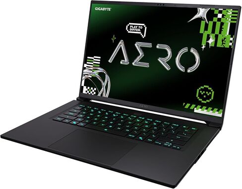 GIGABYTE AERO X16, Copilot+ PC - 165Hz 2560x1600 WQXGA - Manufactured by NVIDIA GeForce RTX 5070 - AMD Ryzen AI 9 HX 370-1TB SSD with 32GB DDR5 RAM - Windows 11 Home - Space Gray - 2WHA3USC64AH in Saudi Arabia