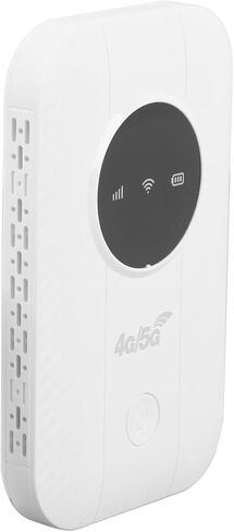4G LTE USB Modem, Portable Router with SIM Card Slot, 300Mbps Mobile Hotspot Connect Up to 10 Devices, Supporting LTE CAT4, Rechargeable Battery, Global Traveling Business Trips in Saudi Arabia