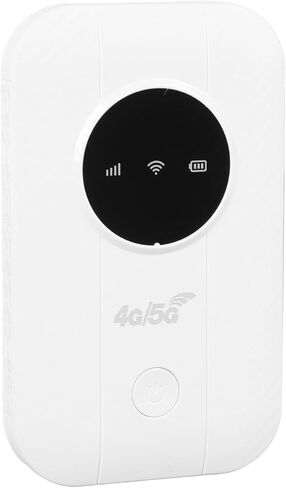 4G LTE USB Modem, Portable Router with SIM Card Slot, 300Mbps Mobile Hotspot Connect Up to 10 Devices, Supporting LTE CAT4, Rechargeable Battery, Global Traveling Business Trips in Saudi Arabia